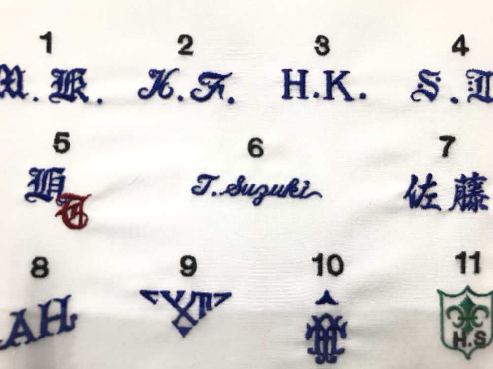 NAME-EMBROIDERY 用于添加名字刺绣（@400）[系统]