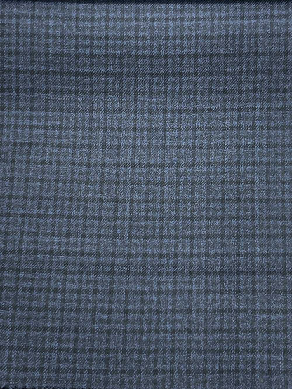 896S2616-39 NIKKE TRAVEL 海军蓝格纹线120线[面料] NIKKE