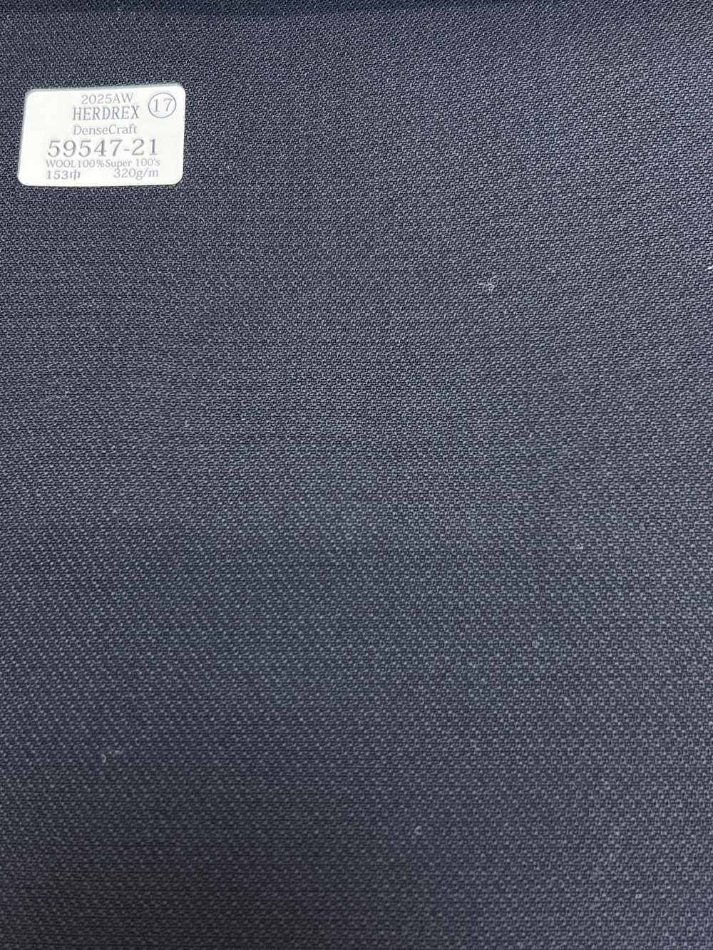 59547-21 25AW HERDREX [Dense Craft] 密集工艺海军蓝[面料] 国岛株式会社