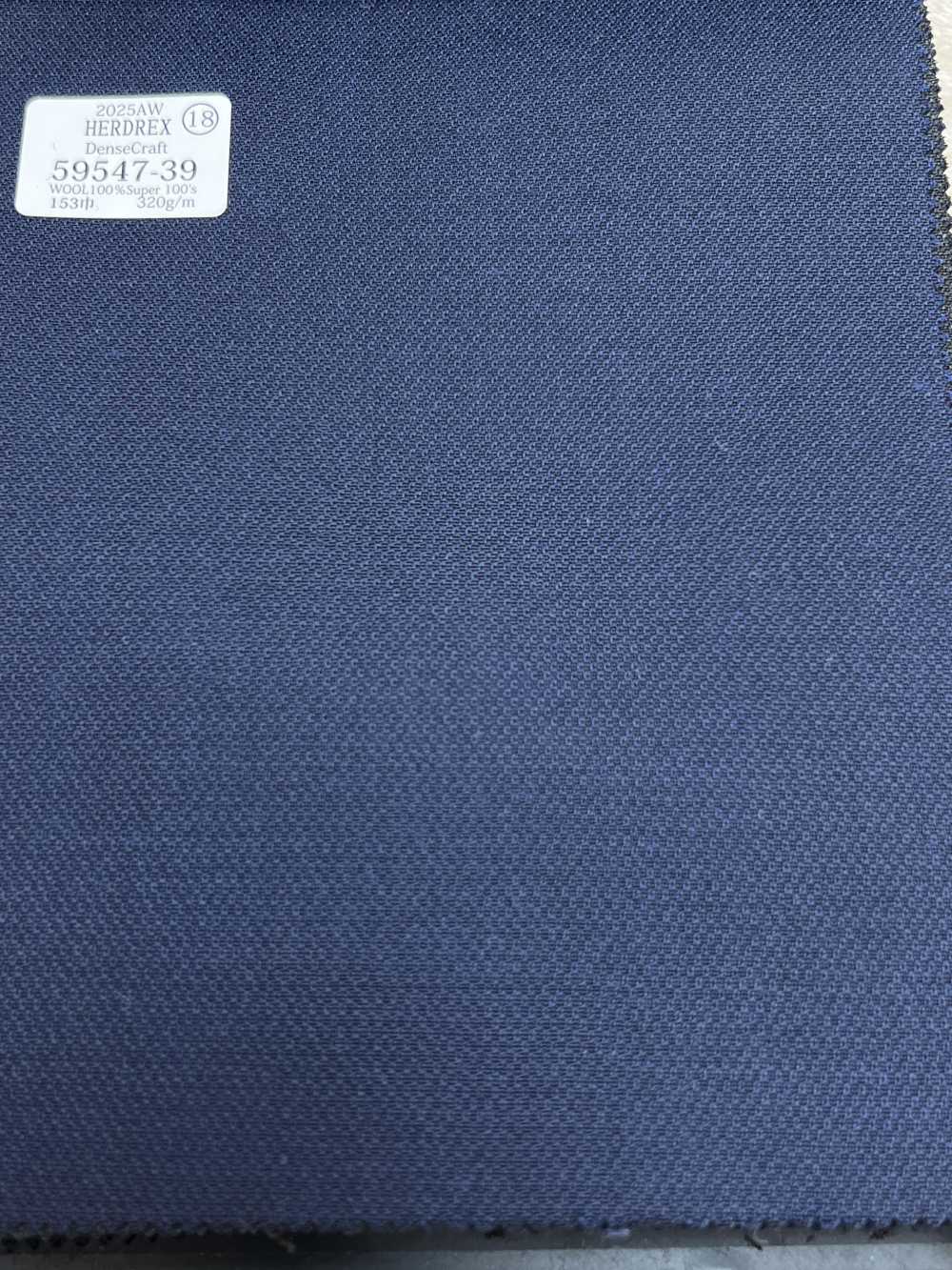 59547-39 25AW HERDREX [Dense Craft] 浓密工艺蓝色[面料] 国岛株式会社