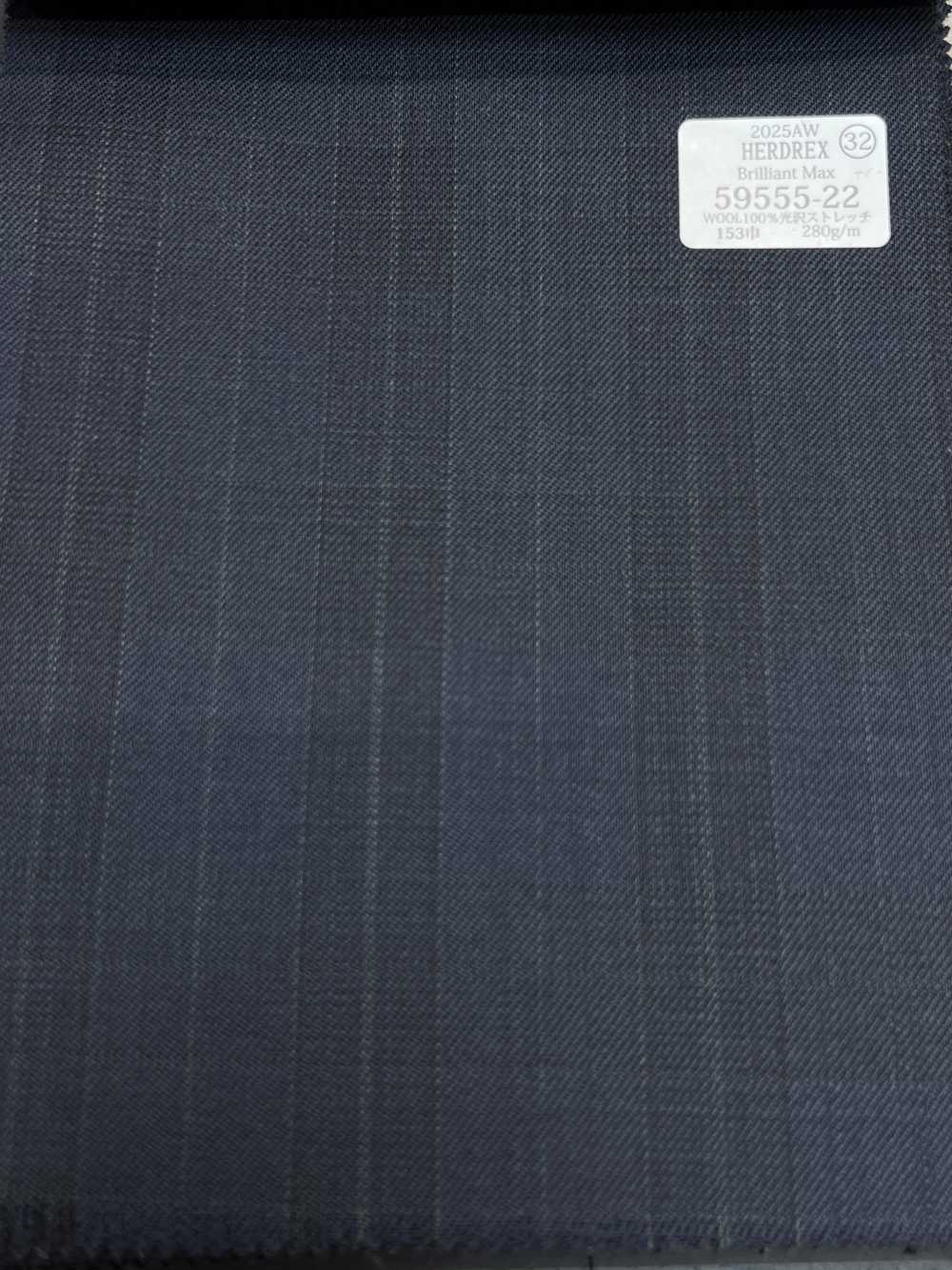 59555-22 25AW HERDREX [Brilliant Max] Brilliant Max 海军蓝格纹[面料] 国岛株式会社