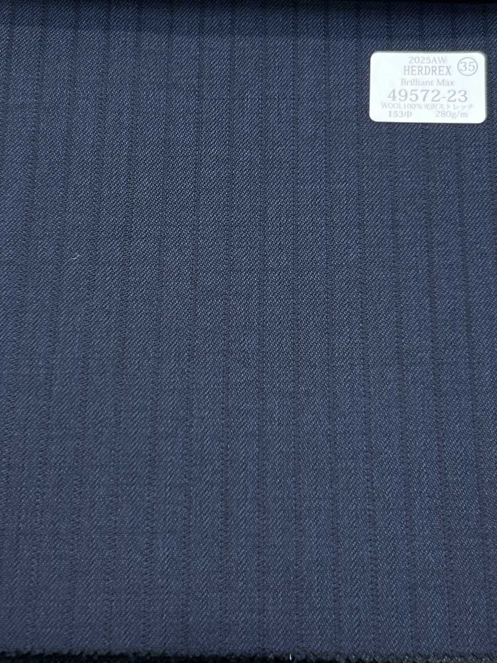 49572-23 25AW HERDREX [Brilliant Max] Brilliant Max 海军蓝暗影条纹[面料] 国岛株式会社