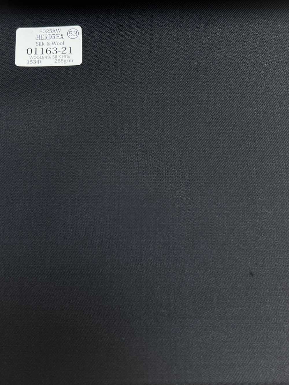 01163-21 25AW HERDREX [丝绸和羊毛]真丝和羊毛 深纯色[面料] 国岛株式会社