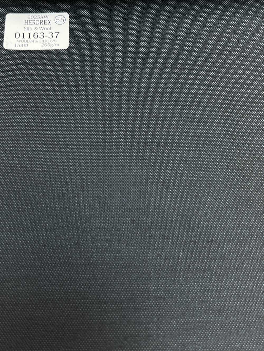 01163-37 25AW HERDREX [Silk & Wool]真丝羊毛纯色[面料] 国岛株式会社
