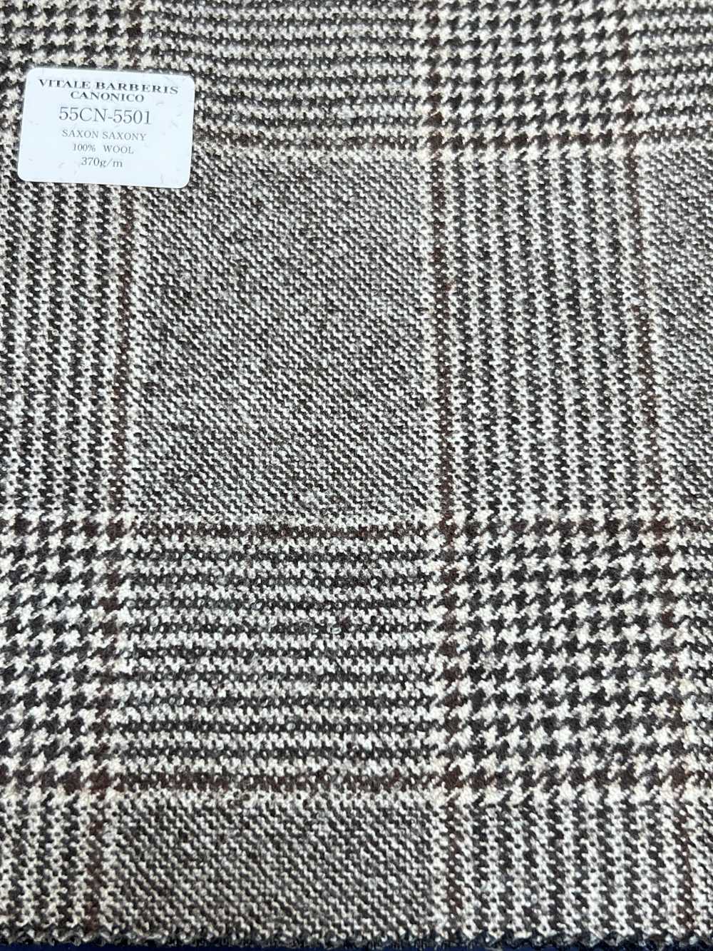 55CN5501 CANONICO SAXONY 浅棕色大格纹[面料] 佳能
