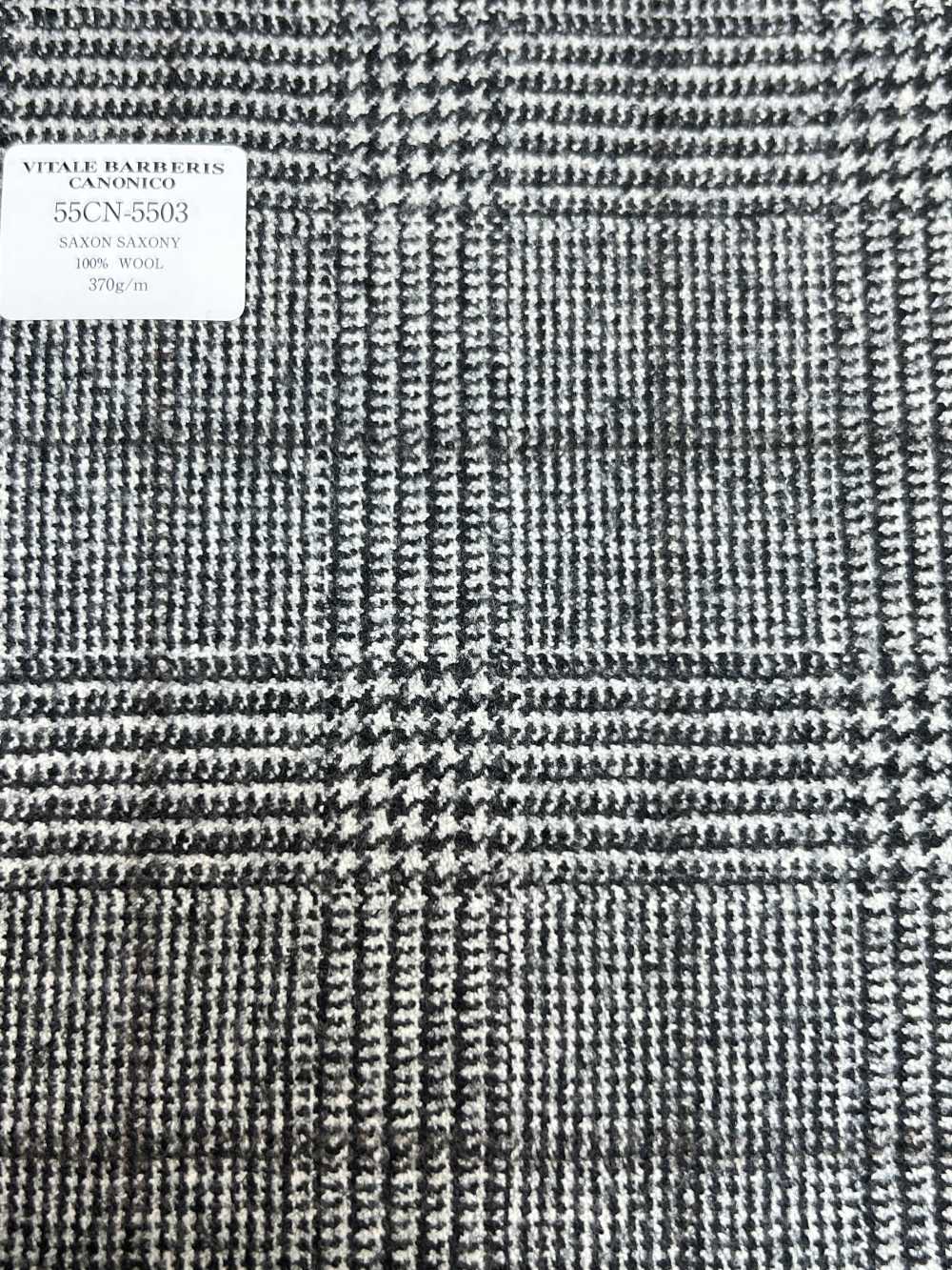 55CN5503 CANONICO SAXONY 浅灰色大格纹[面料] 佳能
