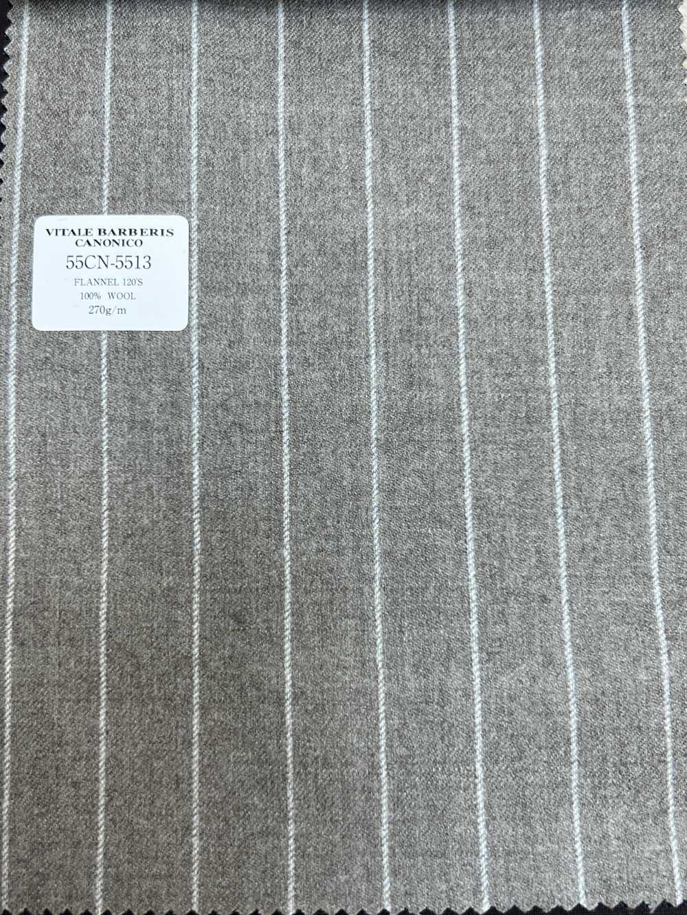 55CN5513 CANONICO FLANNEL 120'S 米色条纹[面料] 佳能
