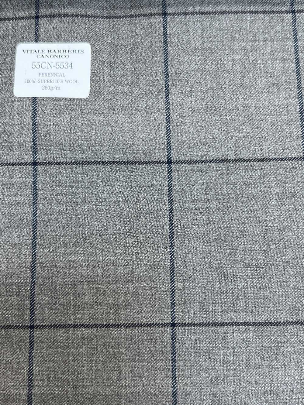 55CN5534 CANONICO PERENNIAL SUPER110'S 米色格纹[面料] 佳能