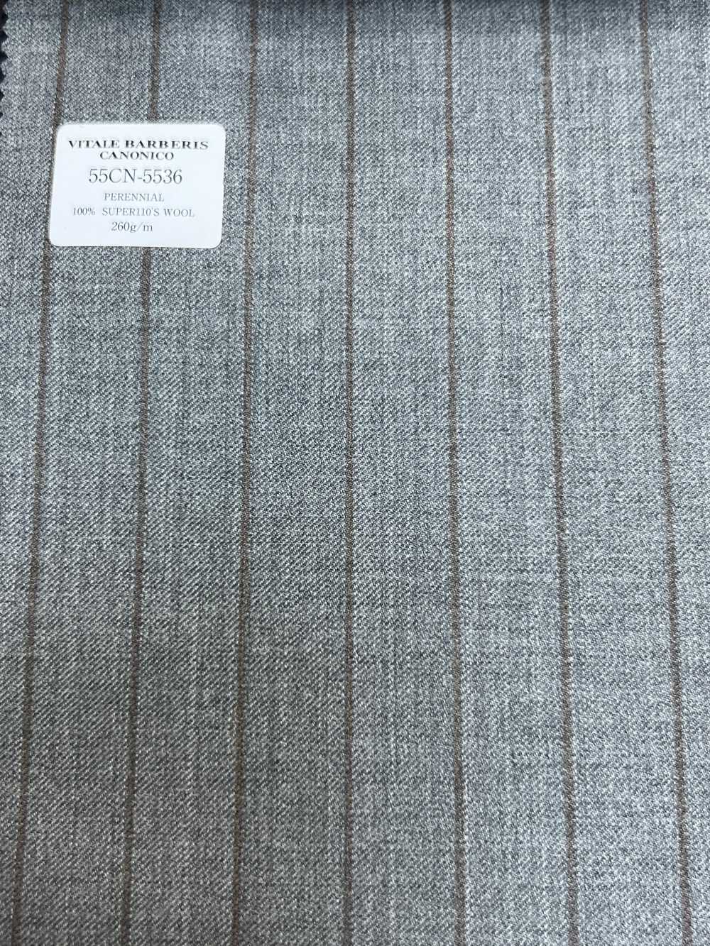 55CN5536 CANONICO PERENNIAL SUPER110'S 灰色条纹[面料] 佳能