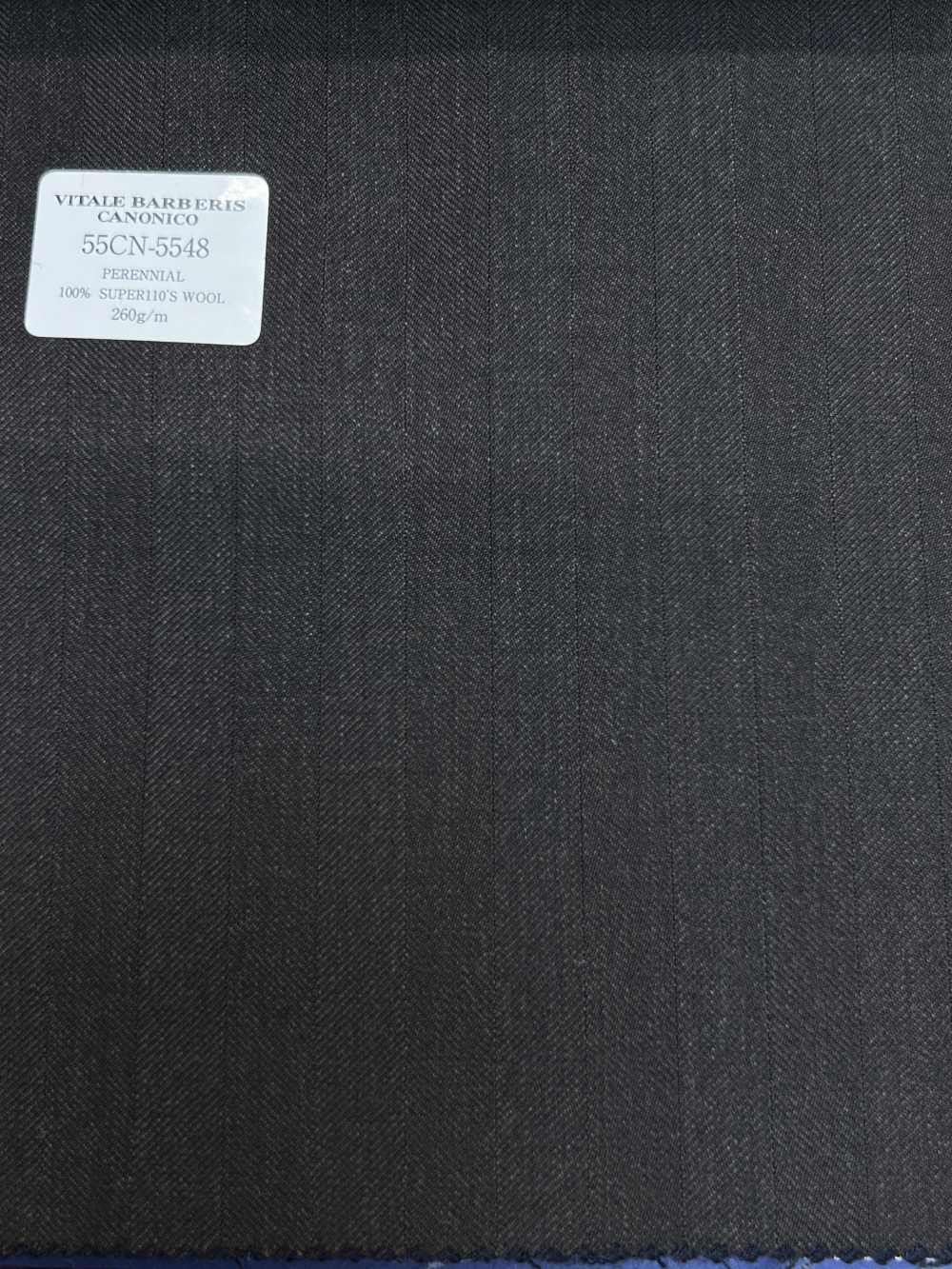 55CN5548 CANONICO PERENNIAL SUPER110'S 棕色编织条纹[面料] 佳能
