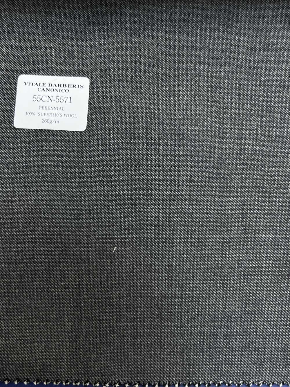55CN5571 CANONICO PERENNIAL SUPER110'S 灰色纯色[面料] 佳能