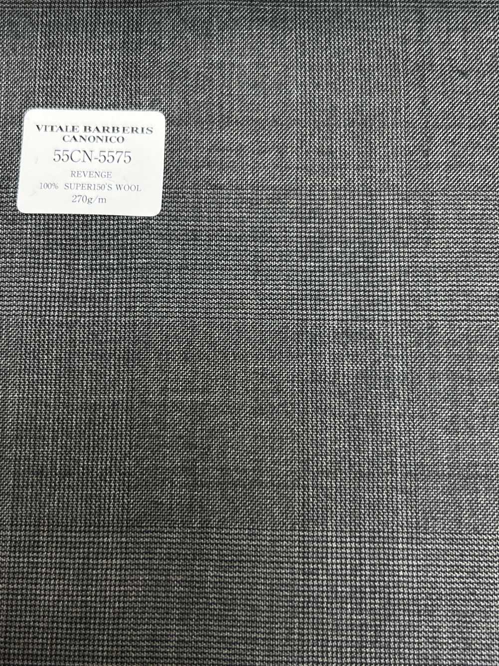 55CN5575 CANONICO REVENGE SUPER150'S 灰色格伦格纹[面料] 佳能
