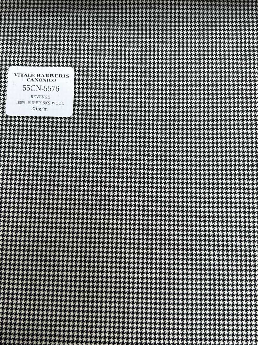 55CN5576 CANONICO REVENGE SUPER150'S 灰色千鸟格[面料] 佳能