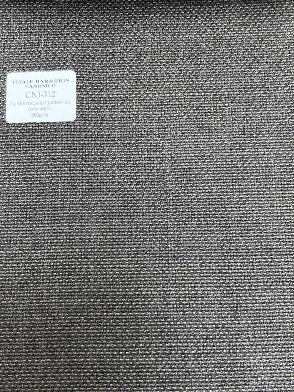 CNJ312 CANONICO 经典款 21μ Montecarlo 夹克 粗麻布 浅纯色[面料] 佳能