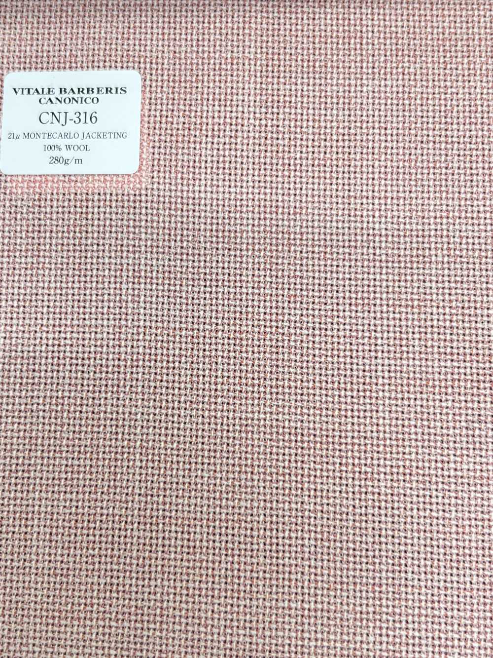 CNJ316 CANONICO 经典款 21μ Montecarlo 夹克 粗麻布纯色[面料] 佳能