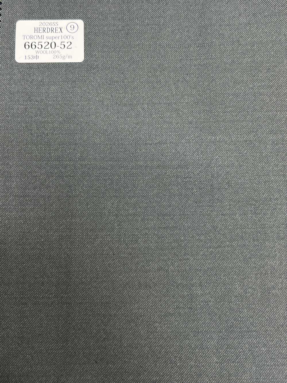 66520-52 26SS HERDREX [TOROMI super100's] Toromi Super 100[面料] 国岛株式会社