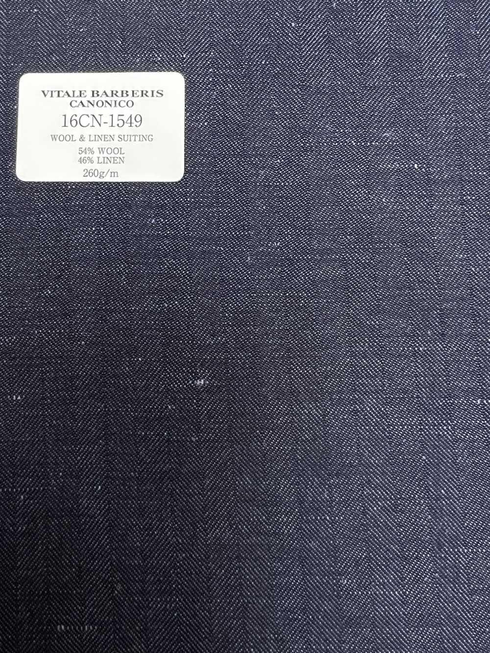 16CN1549 26SS VBC Vitale Barberis Canonico 羊毛和亚麻西装[面料] 佳能