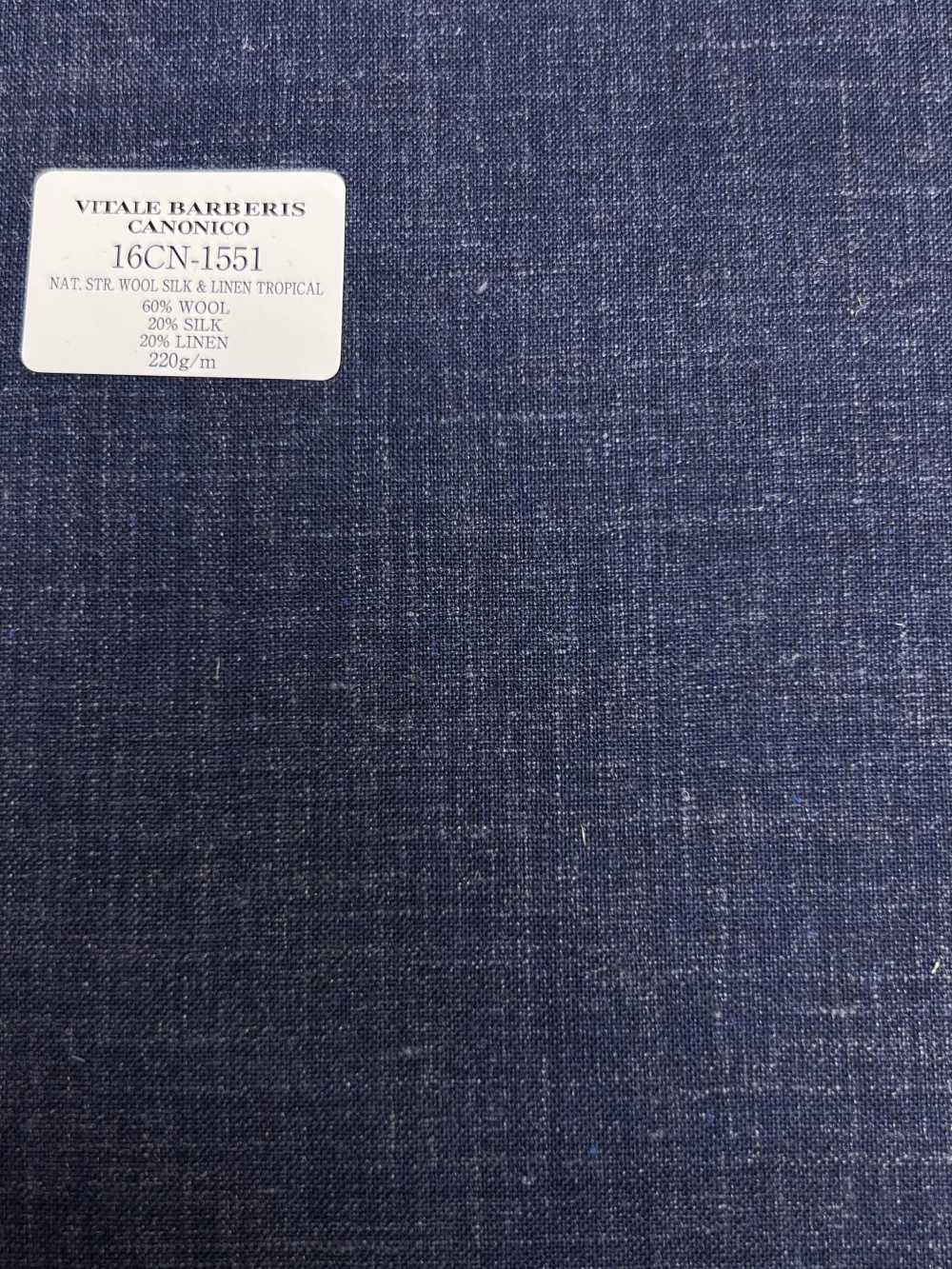 16CN1551 26SS VBC Vitale Barberis Canonico “超音速”天然弹力羊毛丝绸亚麻热带面料 佳能