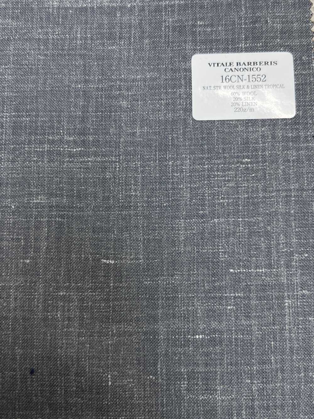 16CN1552 26SS VBC Vitale Barberis Canonico “超音速”天然弹力羊毛丝绸亚麻热带面料 佳能