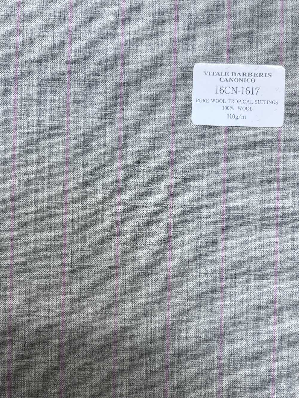 16CN1617 26SS VBC Vitale Barberis Canonico 纯羊毛热带西装面料 佳能