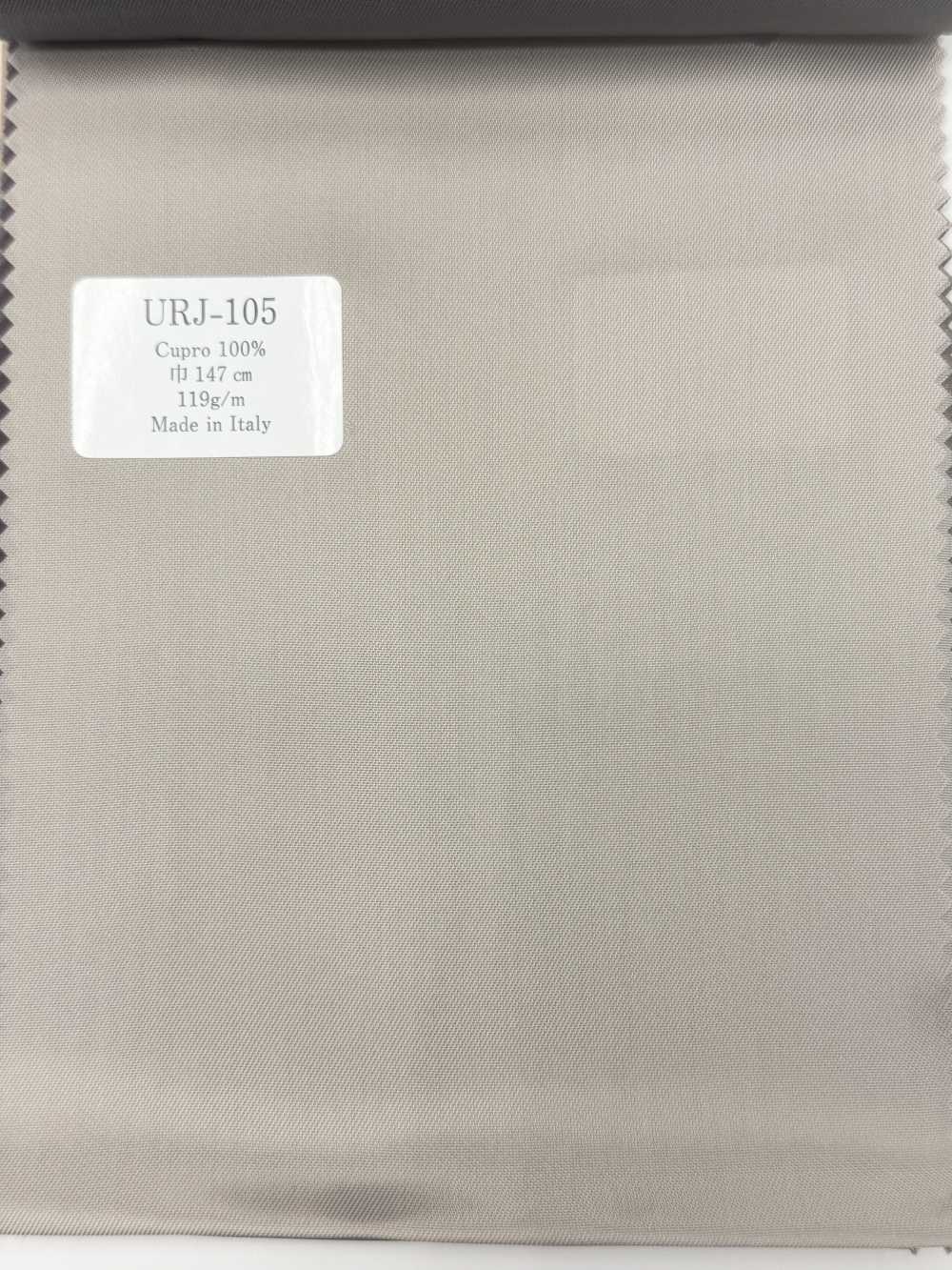 URJ-105 意大利制造 100%铜氨印花里料，纯色米色。 TCS