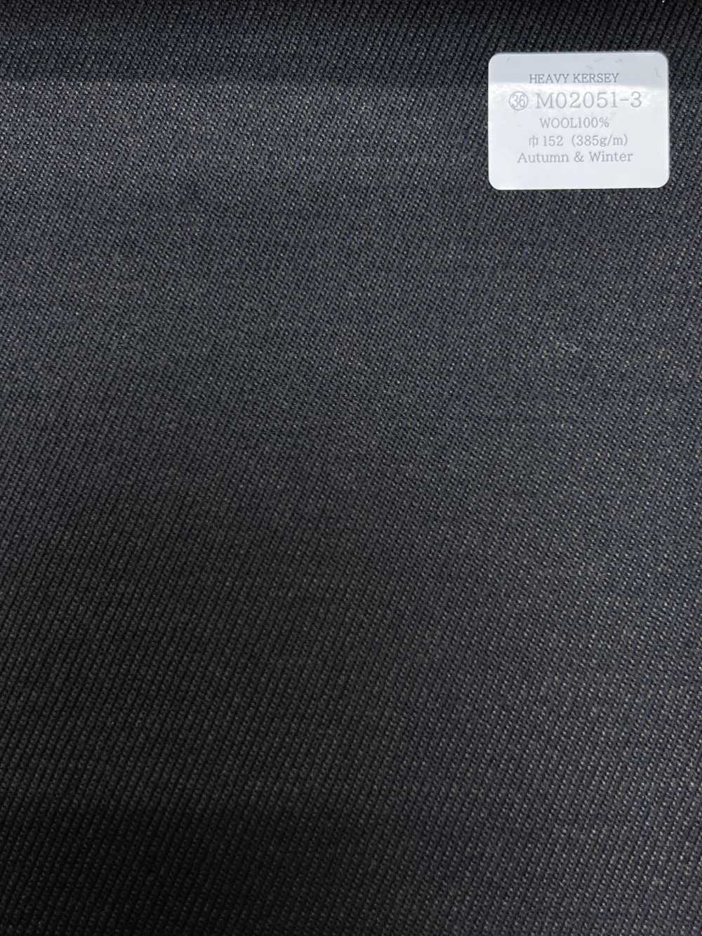 M02051-3 KUNISHIMA1850 独家系列【HEAVY KERSEY】卡其色纯色[面料] 国岛株式会社