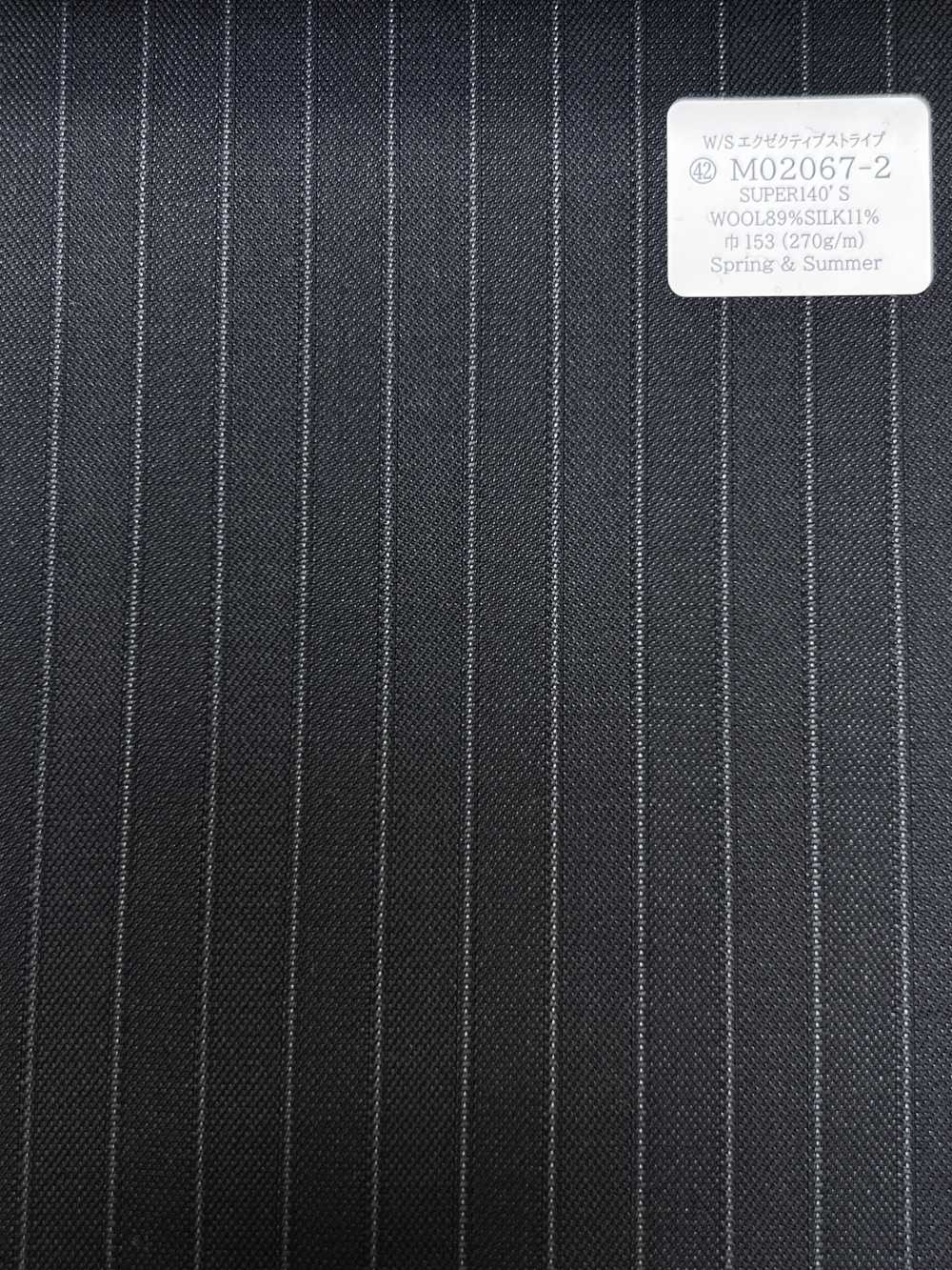 M02067-2 KUNISHIMA1850 独家系列 【W/S Executive 条纹】 深条纹[面料] 国岛株式会社