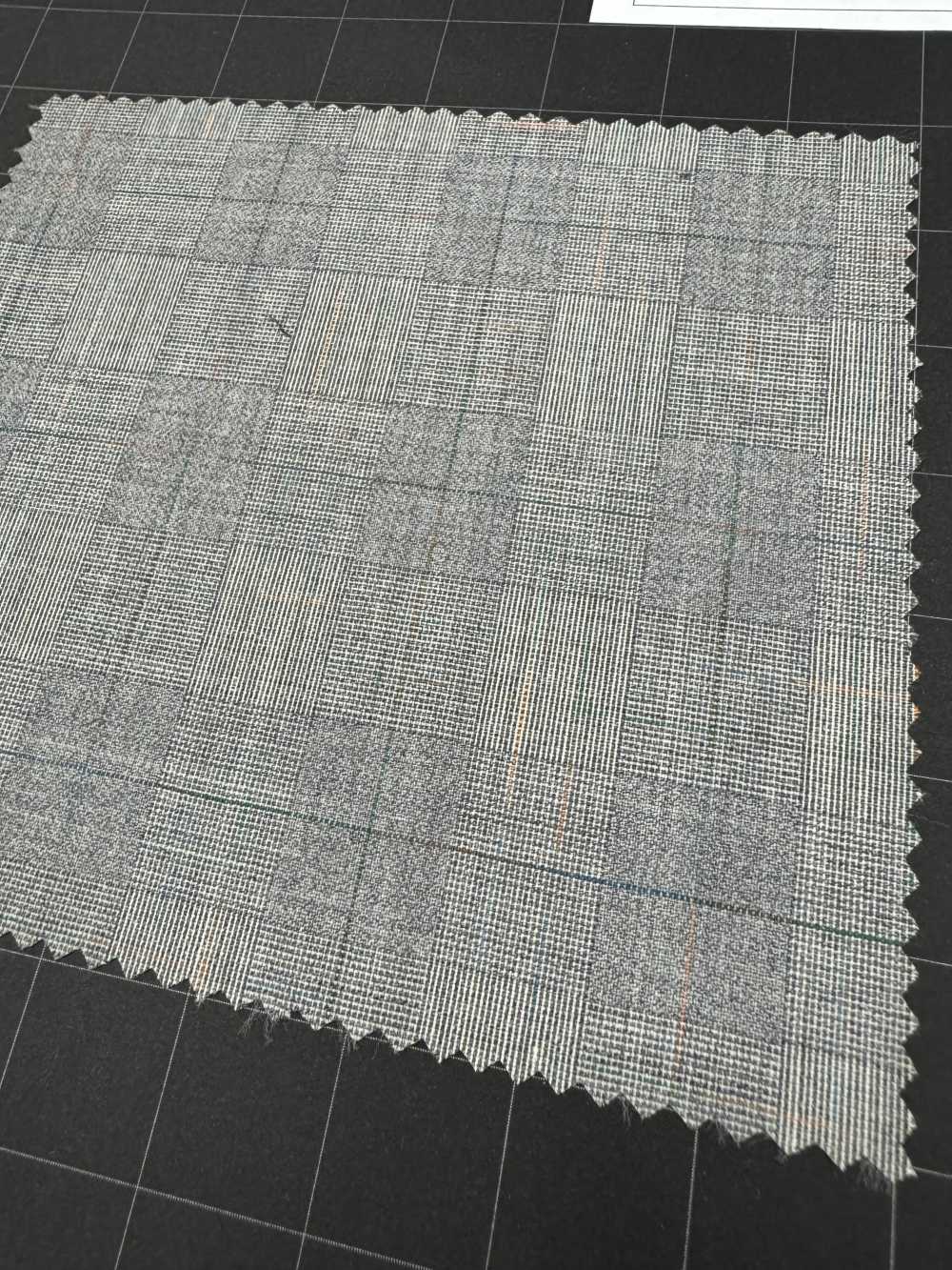 1AGA36-13 【限量库存】Nikke Textile面料Super100支 KasuriTROPICAL格纹 NIKKE