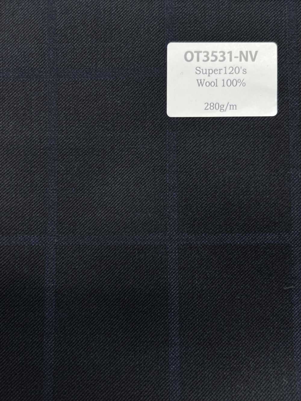 OT3531-NV 常规 日本产 Super120单纱 W100 海军蓝[面料]