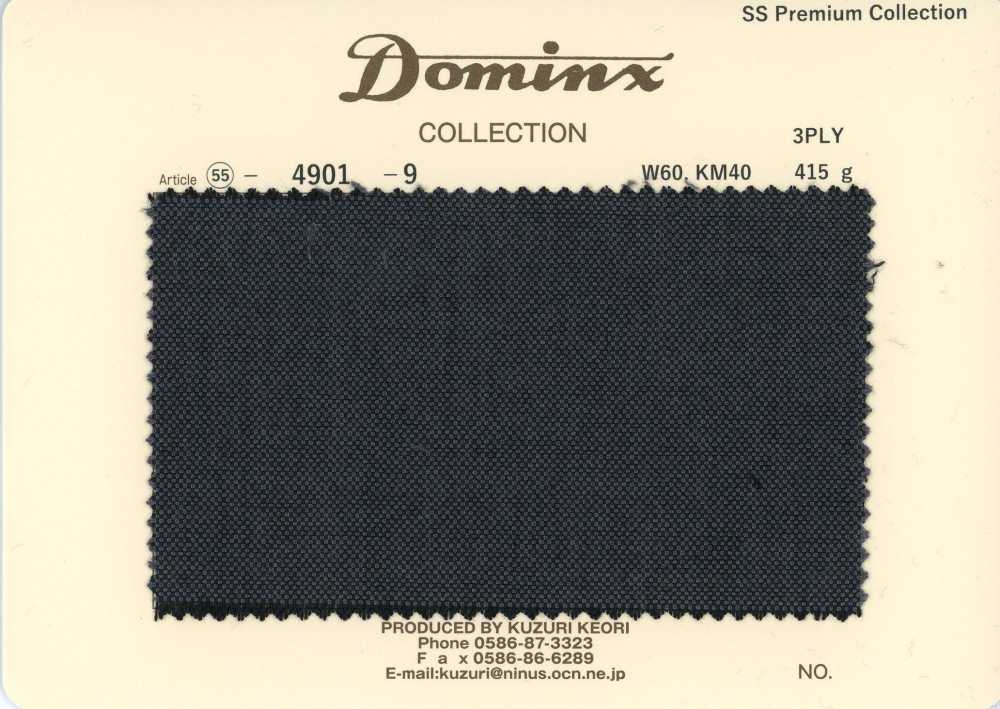 4901-9 经典款 3PLY 小山羊马海毛 DOMINX 高级系列 炭灰色[面料] 葛根毛织物（DOMINX）