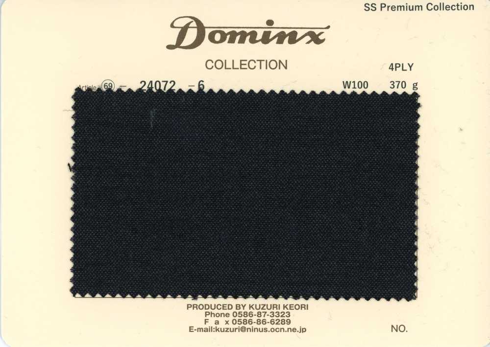 24072-6 经典 4PLY 幼马海毛 DOMINX 高级系列[面料] 葛根毛织物（DOMINX）