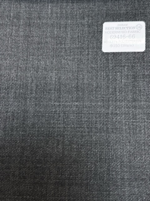 69416-66 26AW BESTSELECTION【现代化面料】 现代化面料 中灰鲨鱼纹 国岛株式会社