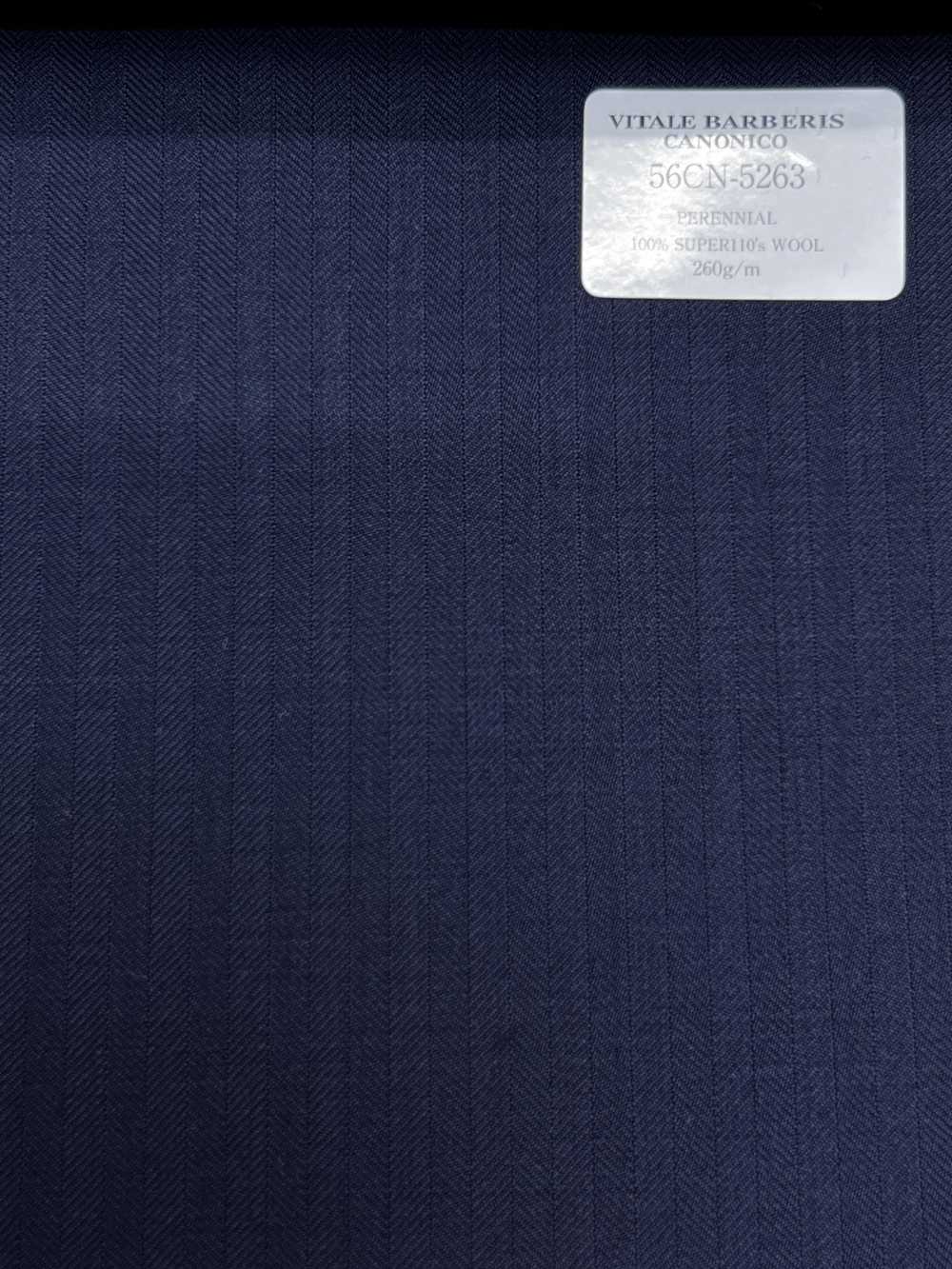 56CN5263 CANONICO（卡诺尼科） PERENNIAL-CLASSICS 深藏青 人字纹[面料] 佳能