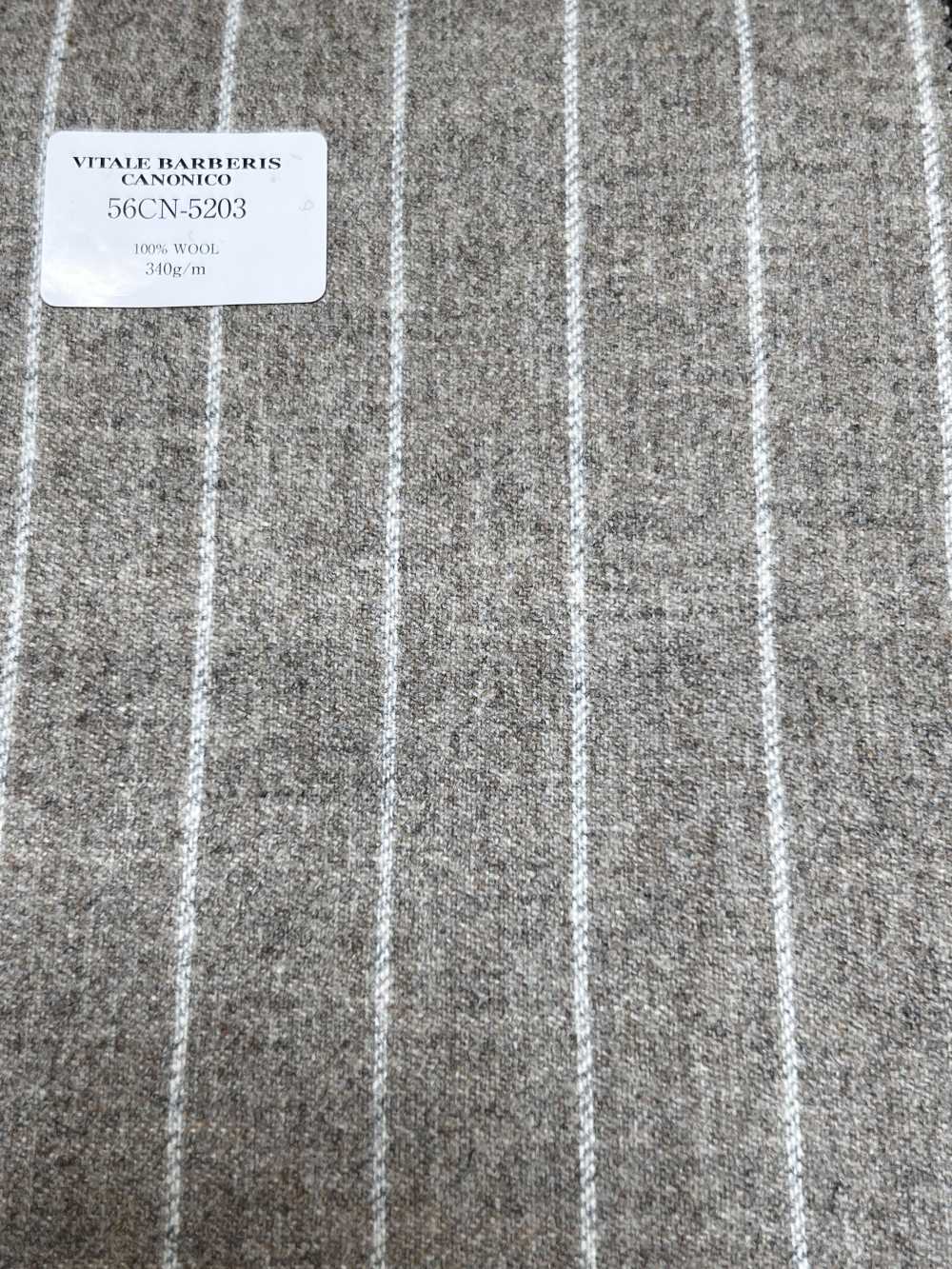 56CN5203 卡诺尼科 ORIGINAL WOOLLEN FLANNEL 米色/米白条纹[面料] 佳能