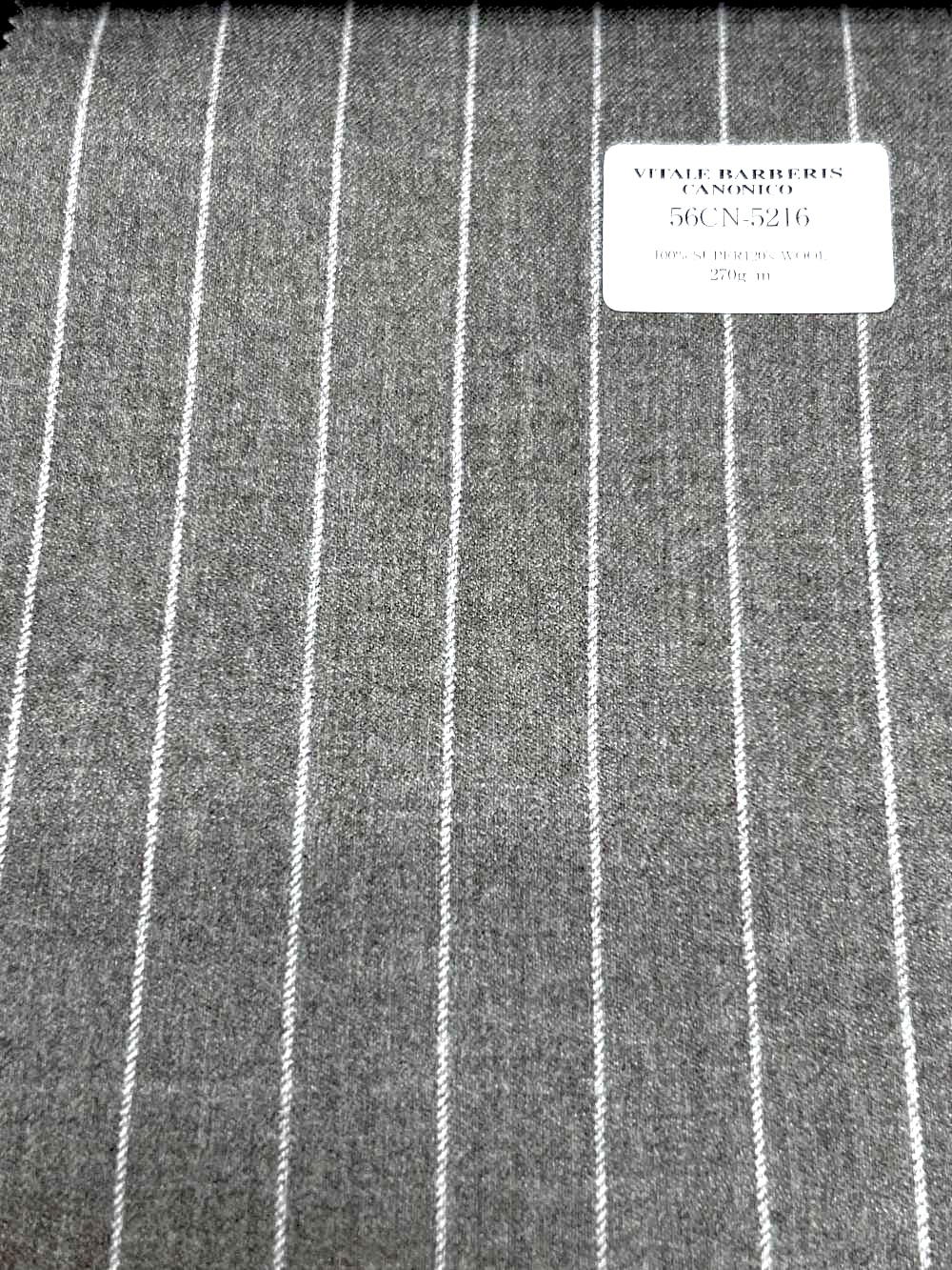 56CN5216 CANONICO 法兰绒经典款 米色条纹[面料] 佳能