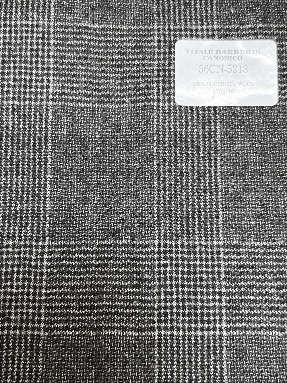 56CN5218 CANONICO FLANNEL CLASSICS 棕色 格伦格纹[面料] 佳能