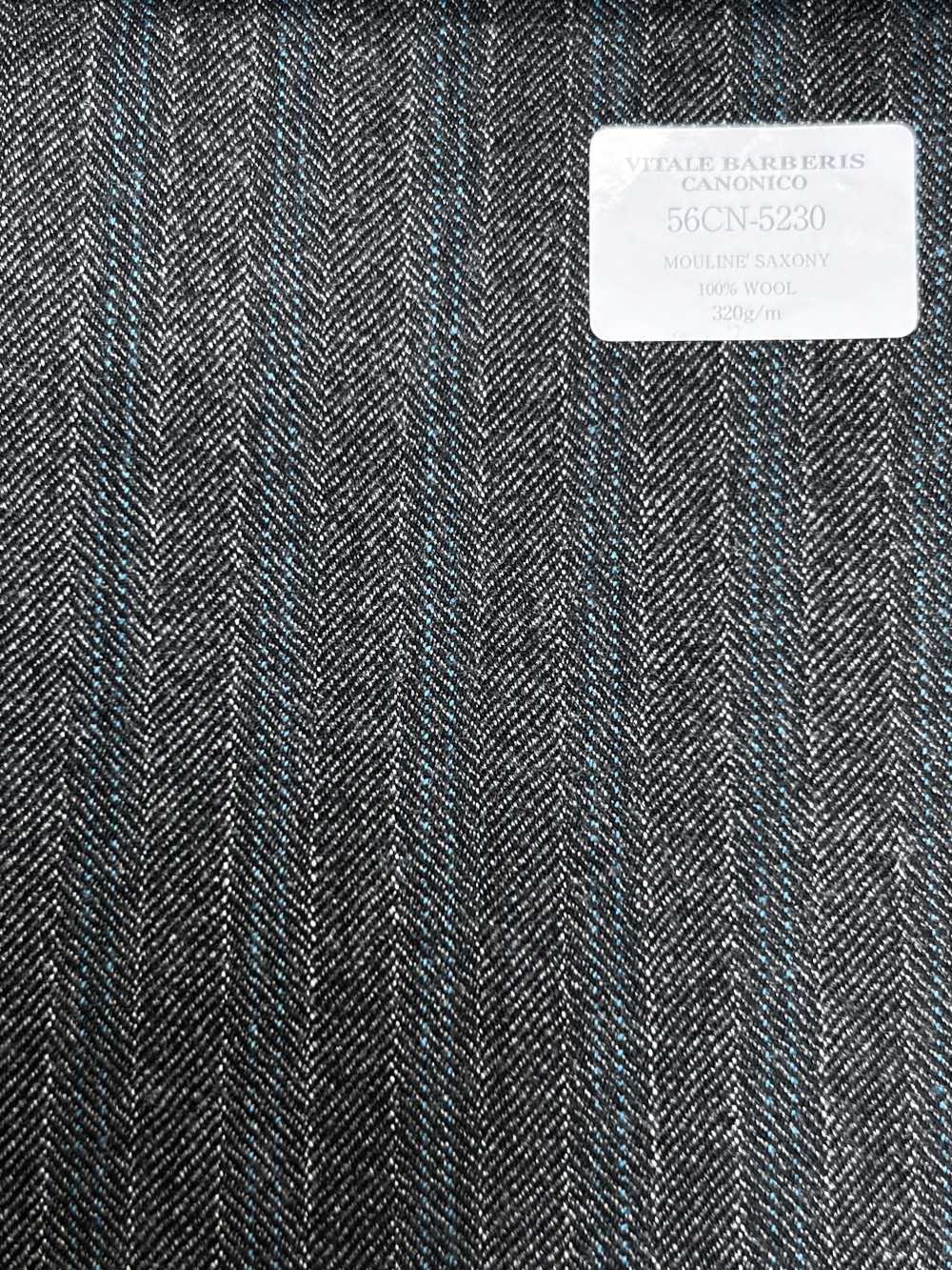56CN5230 CANONICO(卡诺尼科) 21 MOULINE SAXONY 灰色/绿松石条纹[面料] 佳能