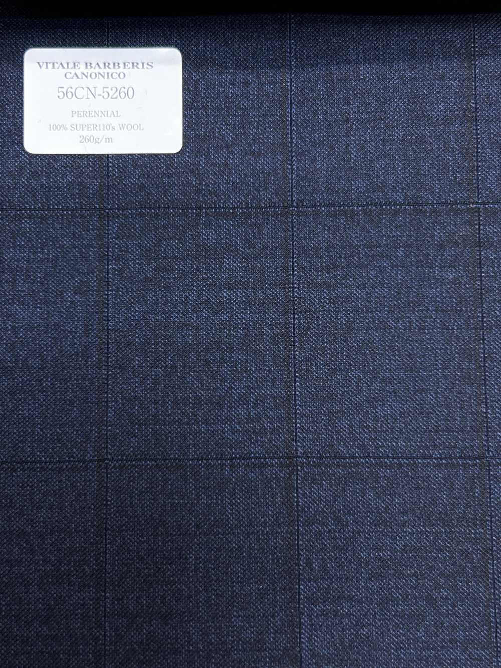 56CN5260 CANONICO(卡诺尼科) PERENNIAL-CLASSICS 海军蓝 窗格纹[面料] 佳能
