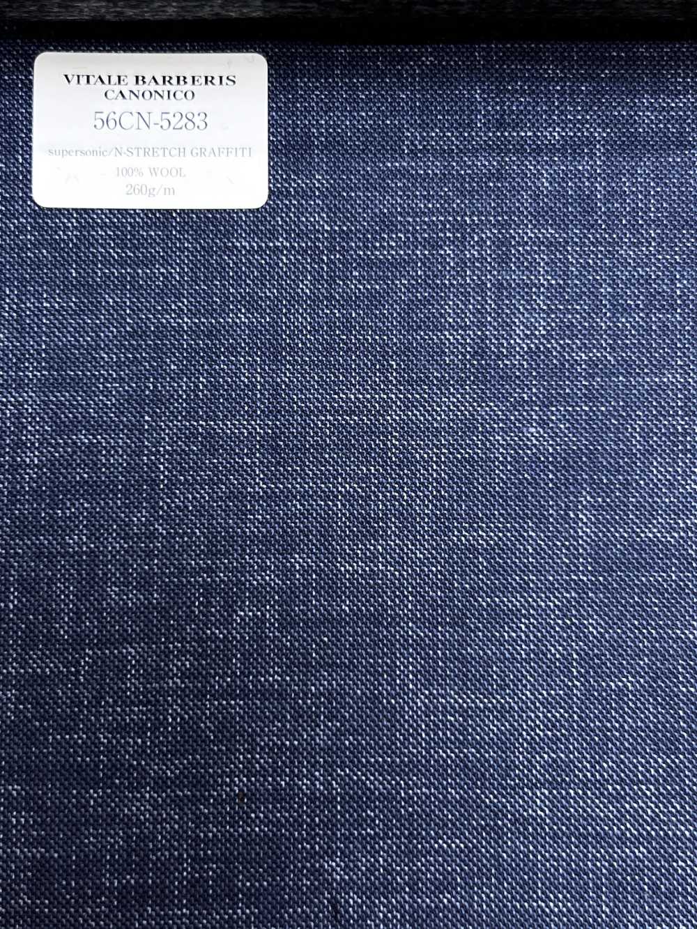 56CN5283 CANONICO（卡诺尼科） supersonic/NATURAL STRETCH GRAFFITI 蓝色[面料] 佳能