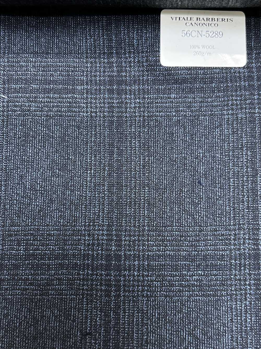 56CN5289 CANONICO 精纺热带 海军蓝 格伦格纹[面料] 佳能