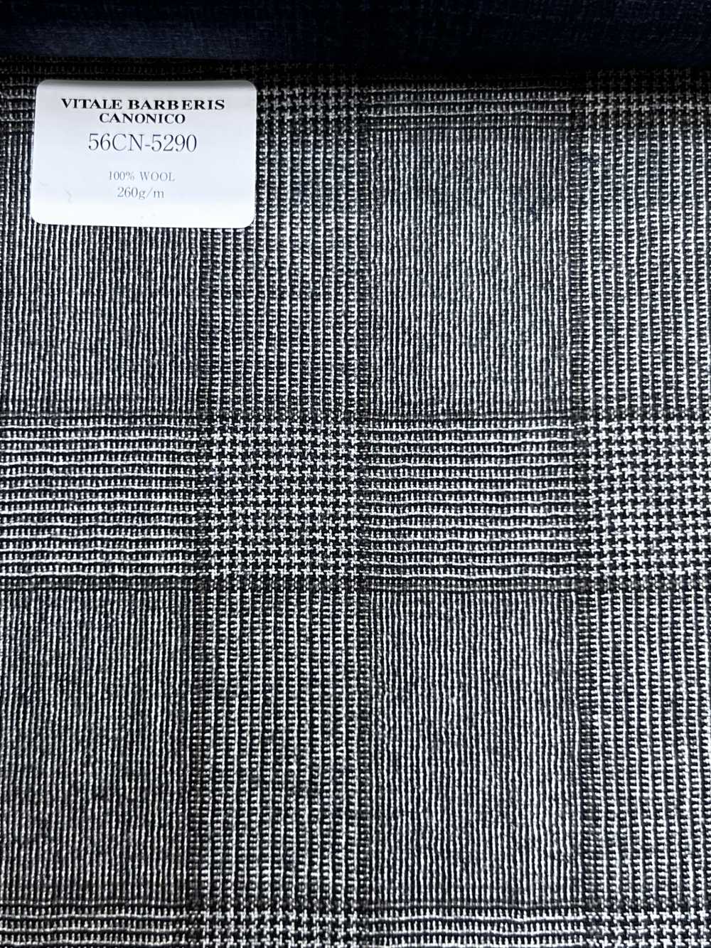 56CN5290 CANONICO（卡诺尼科） 磨毛热带呢 棕色格伦格纹[面料] 佳能