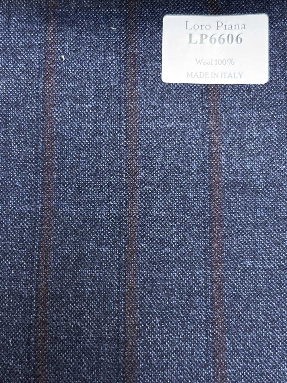 LP6606 Loro Piana 海军蓝×红色 条纹[面料] 细井商事株式会社