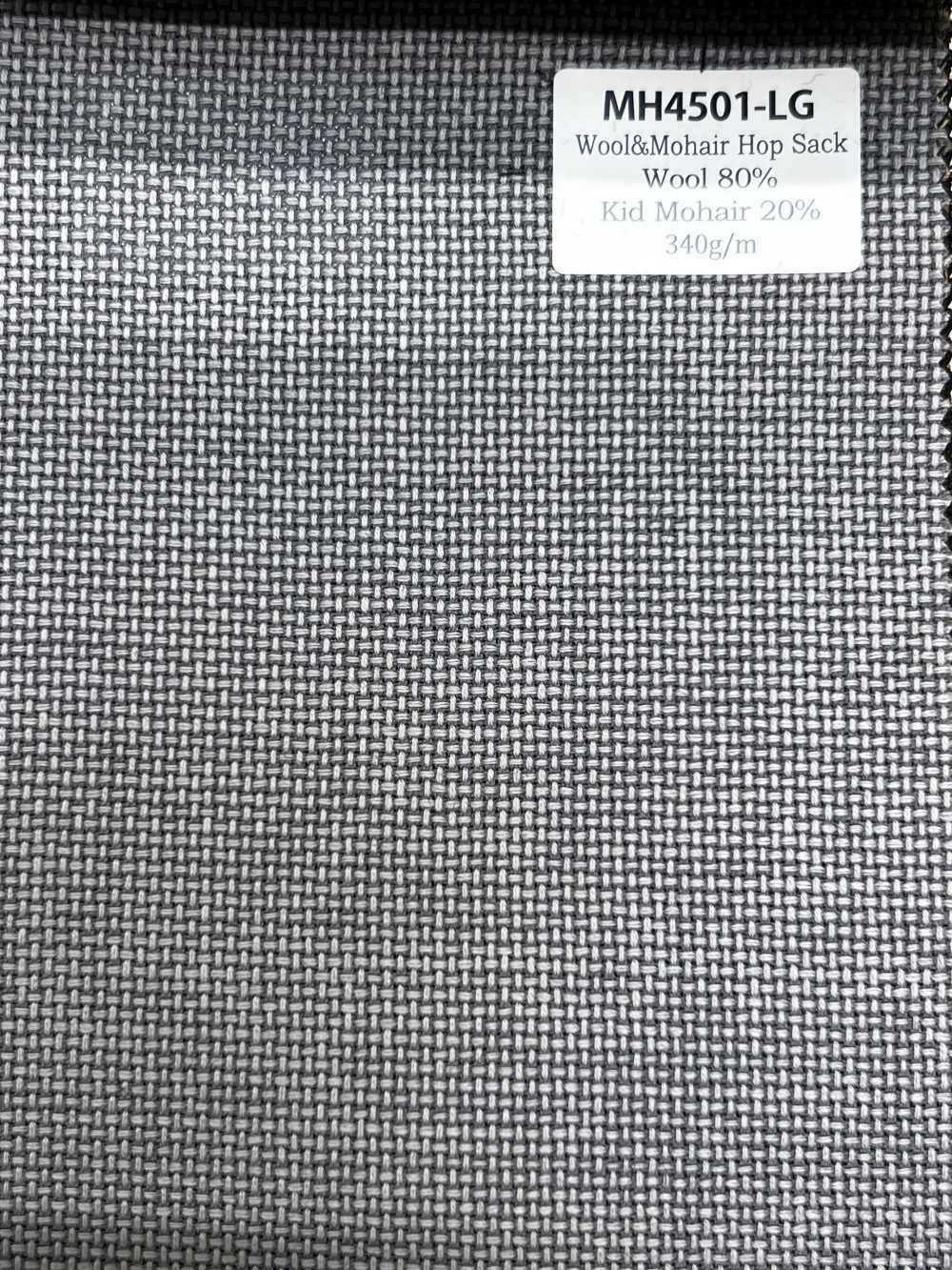 MH4501-LG 经典款 日本产 马海毛霍普萨克 浅灰色[面料] 细井商事株式会社