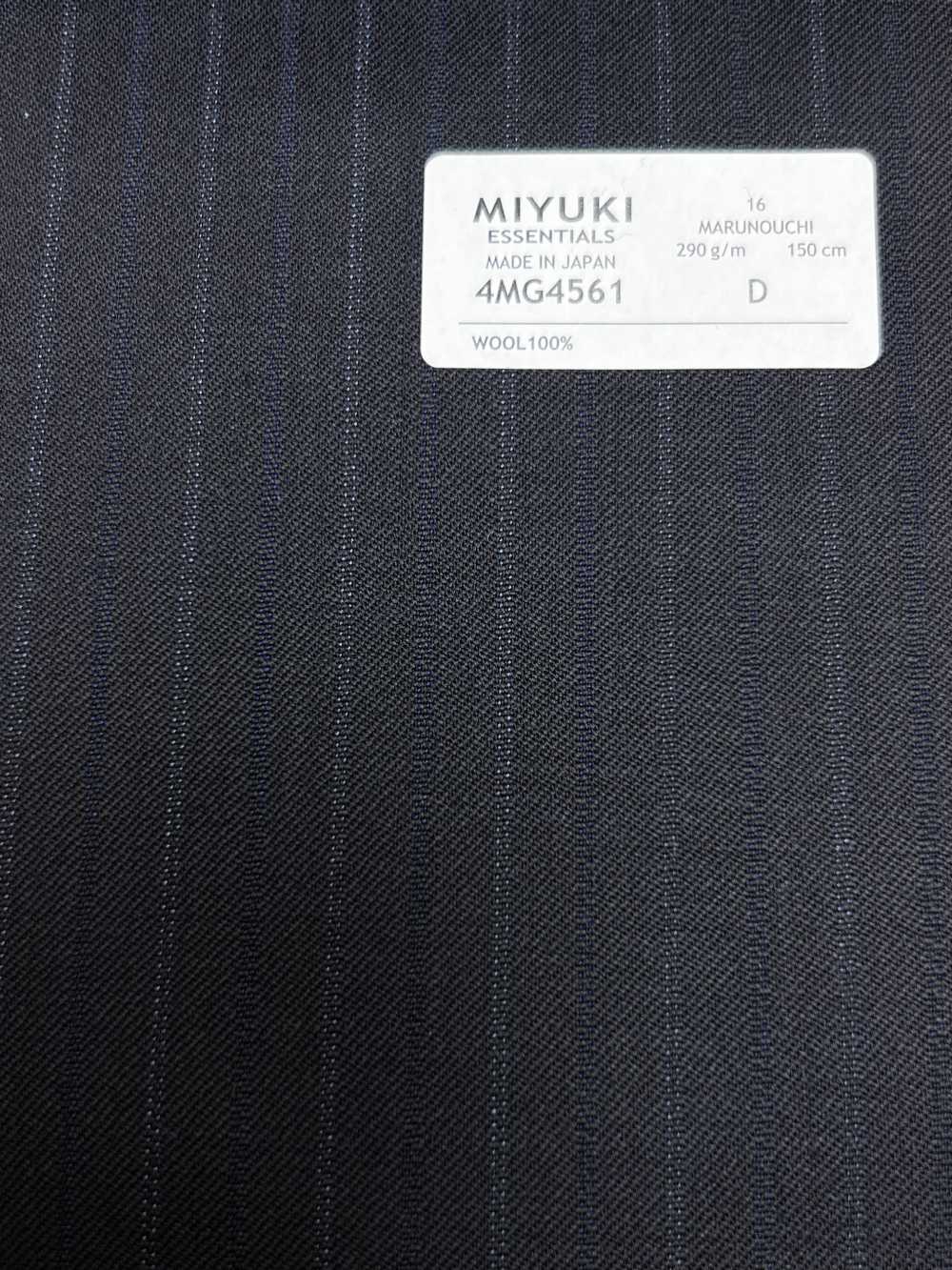 4MG4561 26AW MARUNOUCHI 斜纹 藏青 条纹[面料] 美雪毛纺厂