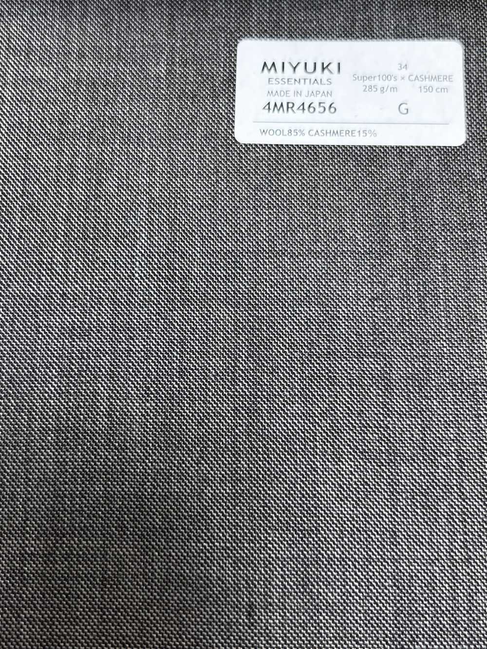 4MR4656 26AW Super100's × CASHIMERE 淡茶 纯色[面料] 美雪毛纺厂