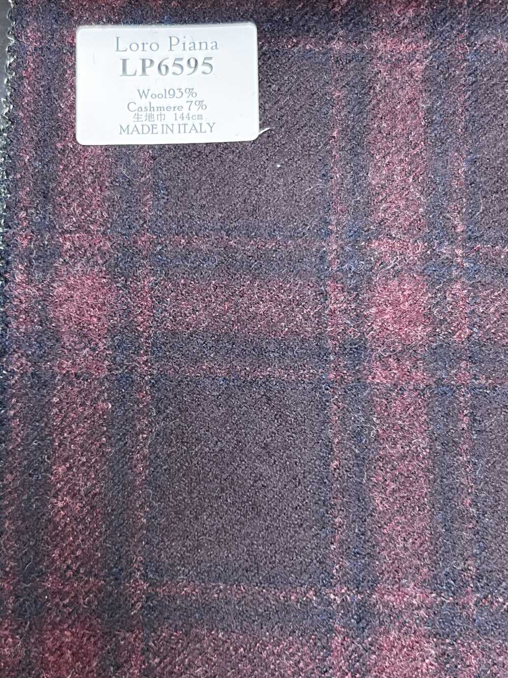 LP6595 Loro Piana 红色格纹[面料] 细井商事株式会社