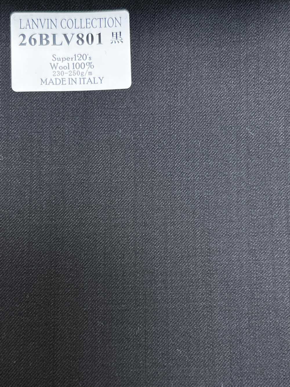 26BLV801 LANVIN COLLECTION Super120's 黑色 纯色[面料] 细井商事株式会社