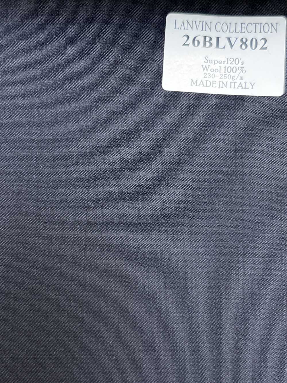 26BLV802 LANVIN COLLECTION Super120's 深藏青 纯色[面料] 细井商事株式会社