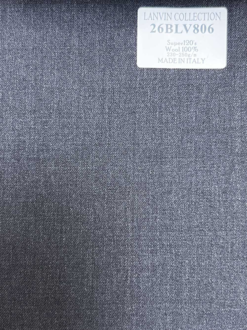 26BLV806 LANVIN COLLECTION Super120's 灰色 纯色[面料] 细井商事株式会社