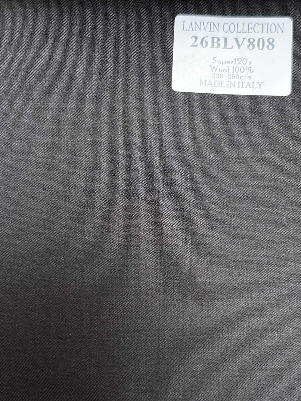 26BLV808 LANVIN COLLECTION Super120's 棕色 纯色[面料] 细井商事株式会社
